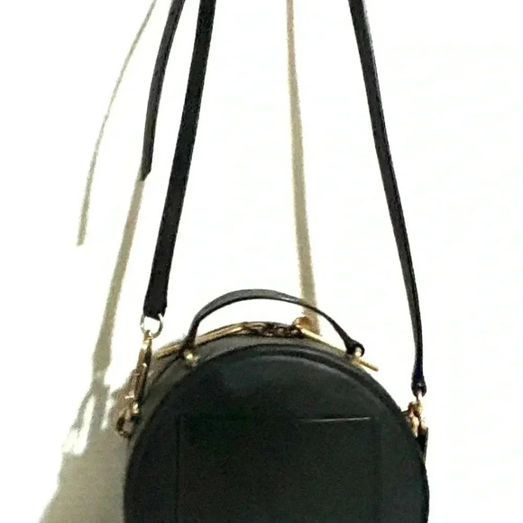 Zac Posen black eartha leather round top handbag - Picture 7 of 7
